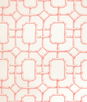 Kravet Bambu Fret Coral Fabric