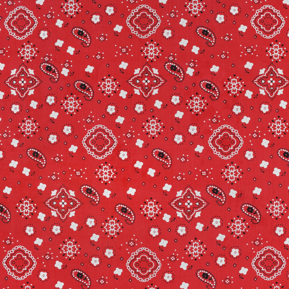 Sykel Enterprises Collegiate Cotton Broadcloth University of Arkansas Bandana Red Fabric by The Yard, 