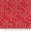 Red Bandana Print Fabric - Image 2