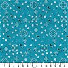 Turquoise Bandana Print Fabric - Image 2