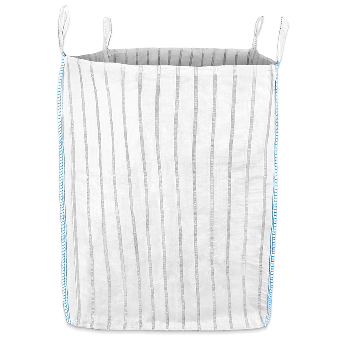 35" x 41" x 58" Ventilated Bulk Bag (FIBC) - Open Top &amp; Spout Bottom image 1 of 3