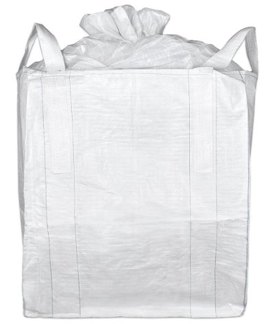 35 inch x 35 inch x 40 inch Bulk Bag (FIBC) - Circular Duffle Top & Spout Bottom