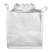 35" x 35" x 40" Bulk Bag (FIBC) - Duffel Top & Spout Bottom