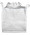 35" x 35" x 40" Bulk Bag (FIBC) - Duffel Top & Spout Bottom