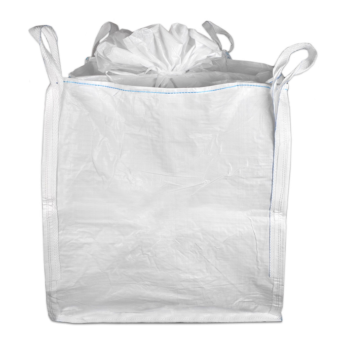 35" x 35" x 40" Bulk Bag (FIBC) - Duffel Top &amp; Spout Bottom image 1 of 2