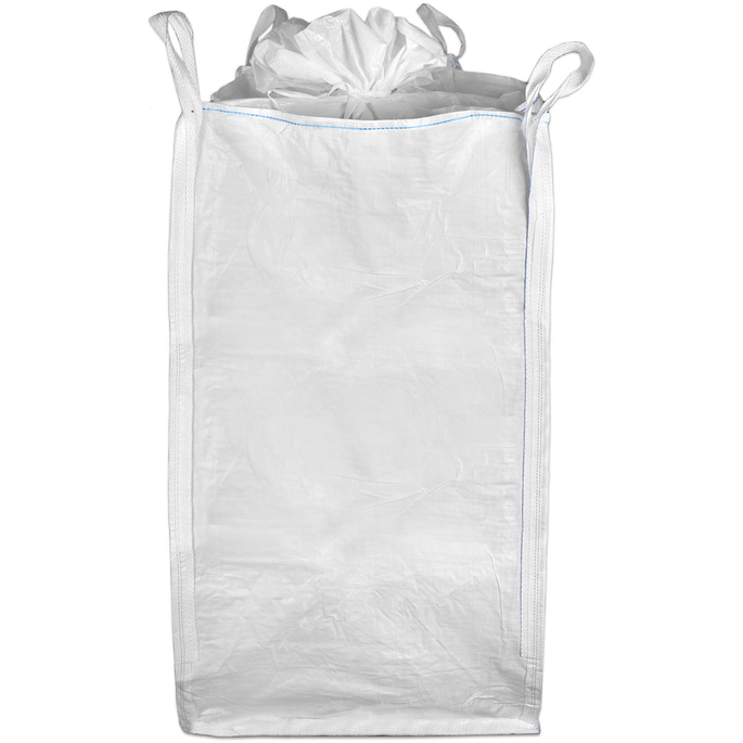 35" x 35" x 70" Bulk Bag (FIBC) - Duffel Top &amp; Spout Bottom image 1 of 2