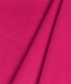 Hot Pink 21 Wale Corduroy Fabric