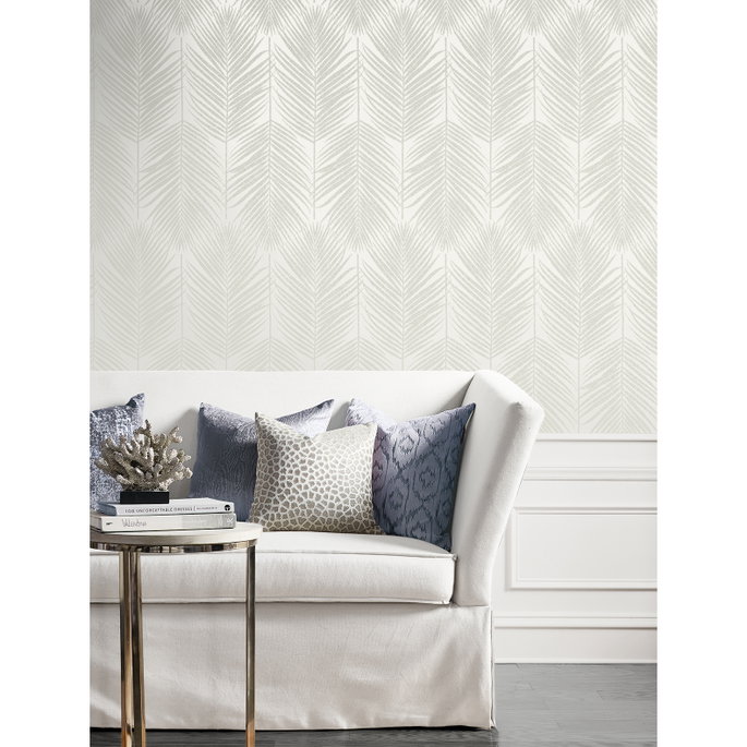 Seabrook Designs Persei Palm Chardonnay Wallpaper image 3 of 5