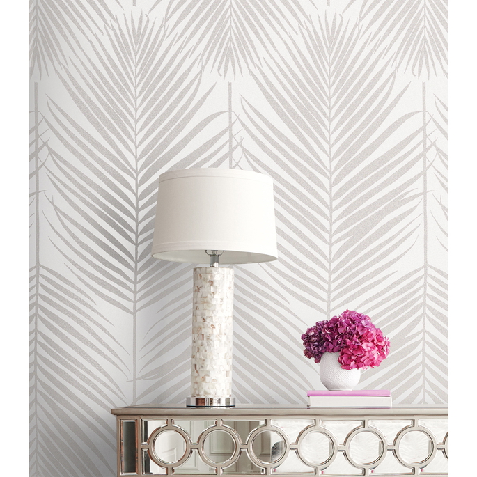 Seabrook Designs Persei Palm Chardonnay Wallpaper image 4 of 5