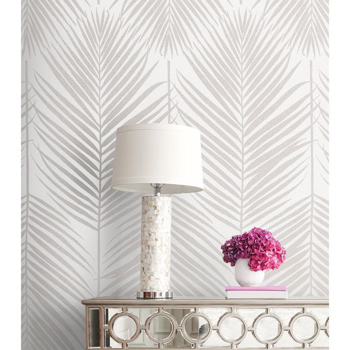Seabrook Designs Persei Palm Chardonnay Wallpaper image 4 of 5