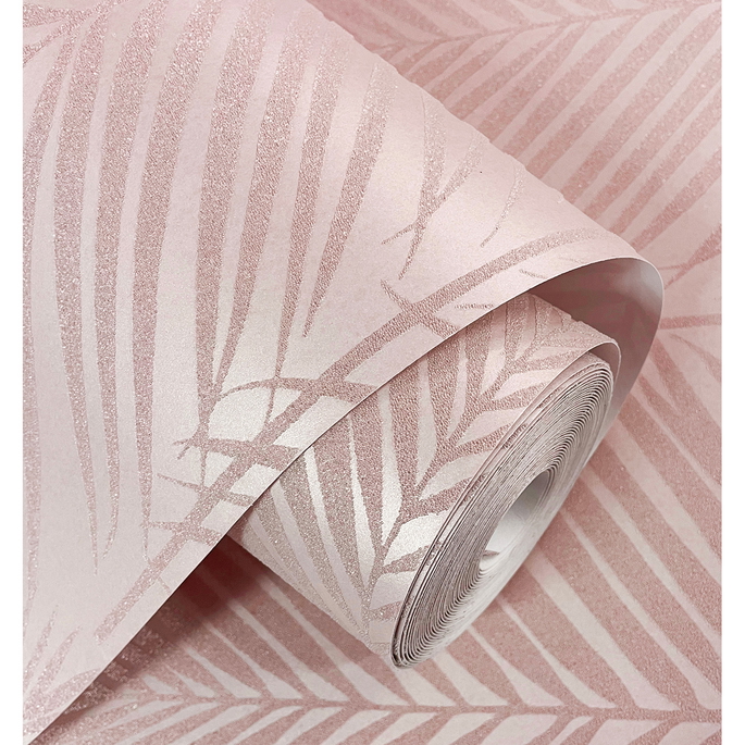 Seabrook Designs Persei Palm Blush Wallpaper image 5 of 5