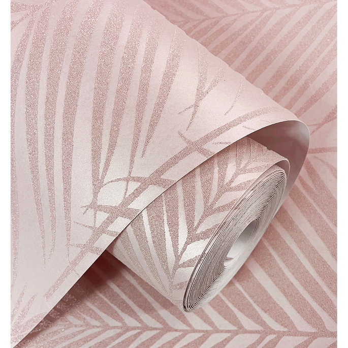 Seabrook Designs Persei Palm Blush Wallpaper image 5 of 5