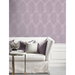 Seabrook Designs Persei Palm Lilac Wallpaper thumbnail image 3 of 5