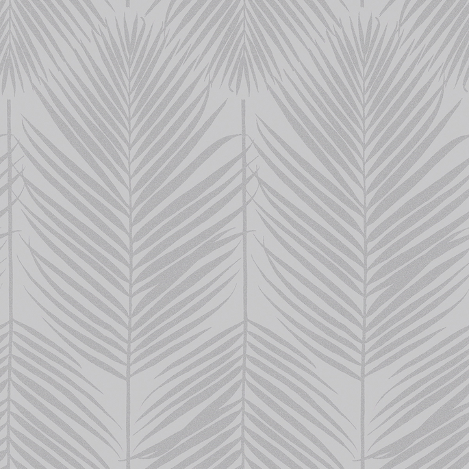Seabrook Designs Persei Palm Nickel Wallpaper image 1 of 5
