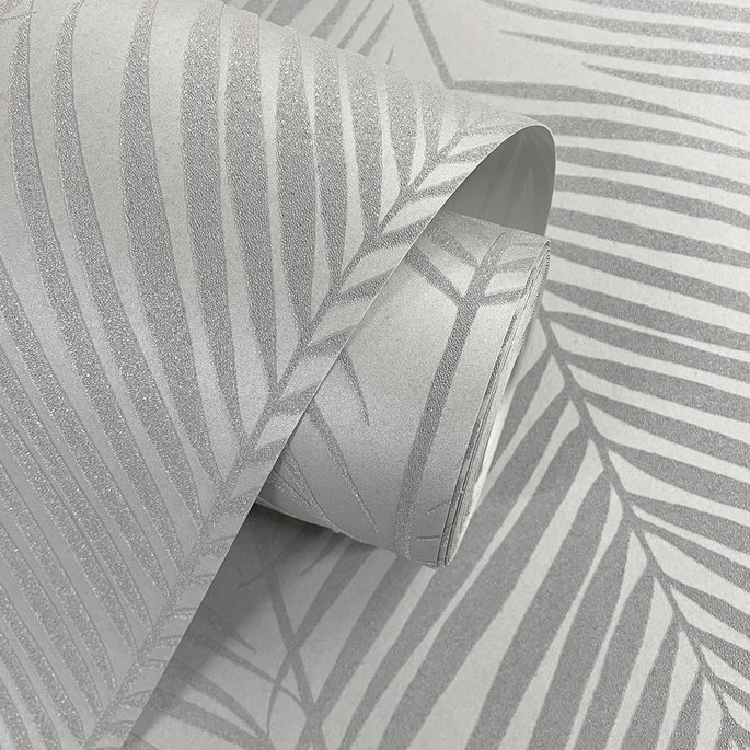 Seabrook Designs Persei Palm Nickel Wallpaper image 5 of 5