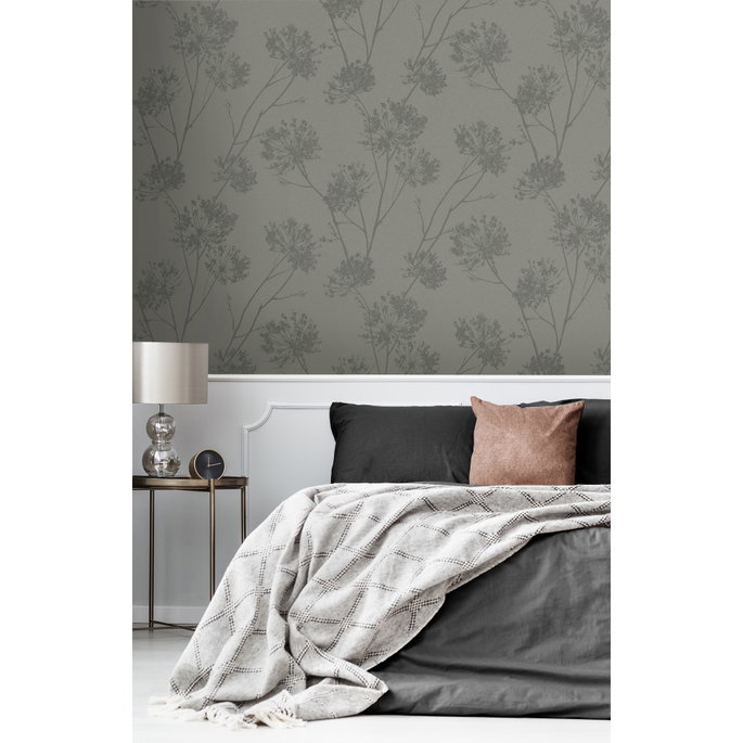 Seabrook Designs Wild Grass Zinc Wallpaper image 3 of 5