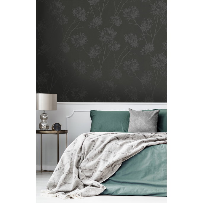 Seabrook Designs Wild Grass Midnight Galaxy Wallpaper image 2 of 5