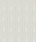 Seabrook Designs Déco Arches Pearlescent Wallpaper