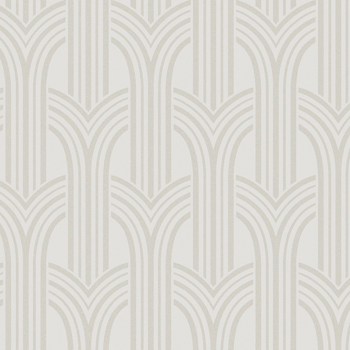 Seabrook Designs Déco Arches Pearlescent Wallpaper image 1 of 5