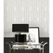Seabrook Designs Déco Arches Pearlescent Wallpaper thumbnail image 5 of 5