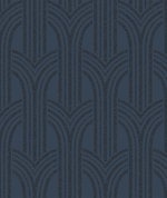Seabrook Designs Déco Arches Antique Gold & Pearl Wallpaper