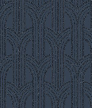 Seabrook Designs Déco Arches Antique Gold & Pearl Wallpaper