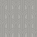 Seabrook Designs Déco Arches Nickel Wallpaper