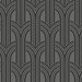 Seabrook Designs Déco Arches Pewter & Galaxy Wallpaper