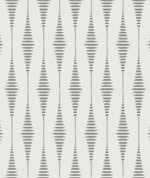 Seabrook Designs Diamond Stripe Pearlescent Wallpaper