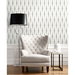 Seabrook Designs Diamond Stripe Pearlescent Wallpaper thumbnail image 3 of 5