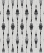 Seabrook Designs Diamond Stripe Nickel & Galaxy Wallpaper