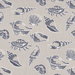 Premier Prints Beach Treasure Cello Blue Slub Canvas Fabric