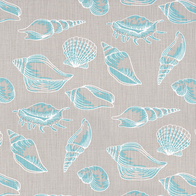 Premier Prints Beach Treasure Fountain Slub Canvas Fabric