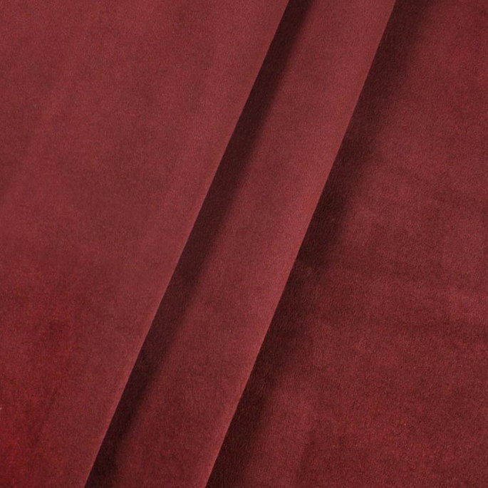 Morgan Fabrics Bella Velvet Berry Red Fabric image 2 of 2