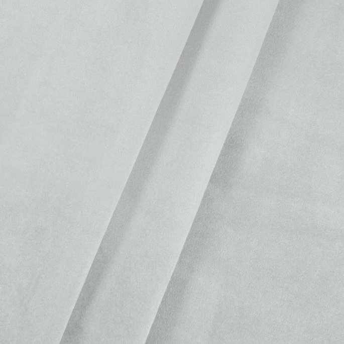 Morgan Fabrics Bella Velvet Grey Fabric image 2 of 2