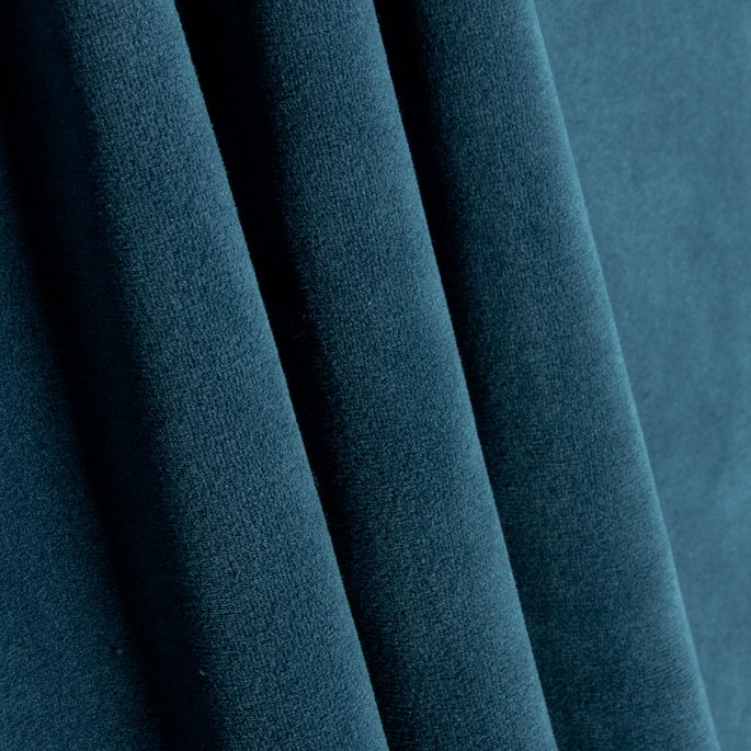 Morgan Fabrics Bella Velvet Lagoon Fabric image 2 of 2