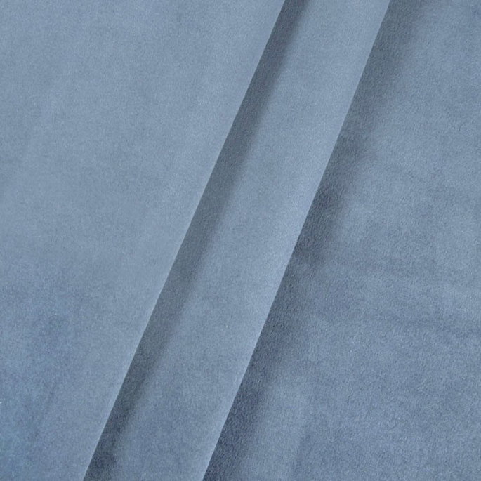 Morgan Fabrics Bella Velvet Ocean Blue Fabric image 2 of 2