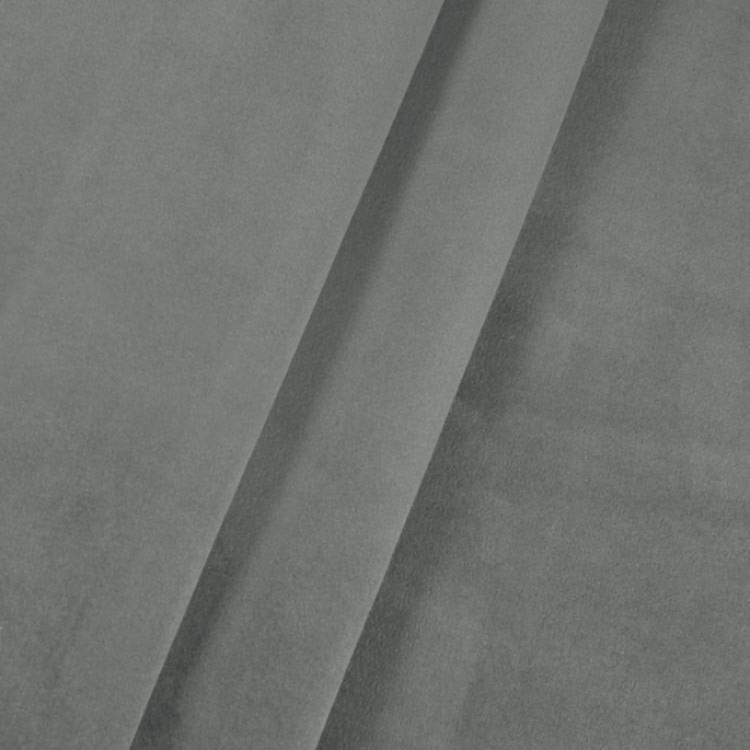 Morgan Fabrics Bella Velvet Otter Grey Fabric image 2 of 2