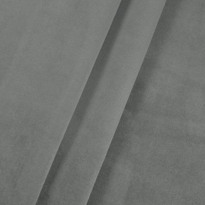 Morgan Fabrics Bella Velvet Otter Grey Fabric image 2 of 2