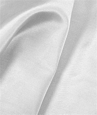 White Bengaline Faille Fabric