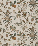 GP & J Baker Exotic Pineapple Linen Sage/Dove