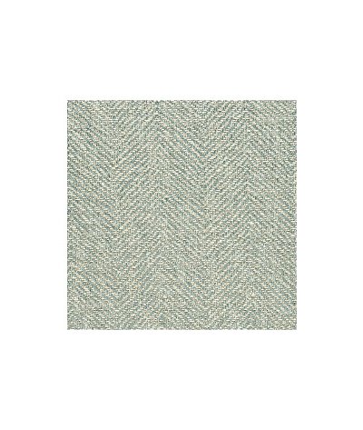 GP & J Baker Silverton Weave Aqua/Ivory Fabric