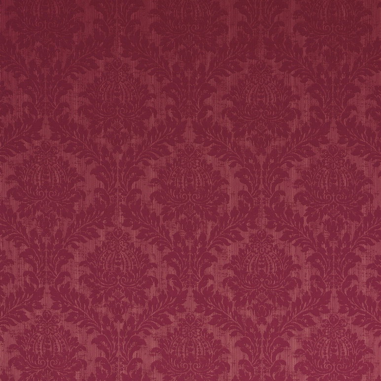 GP &amp; J Baker Lydford Damask Ruby Fabric