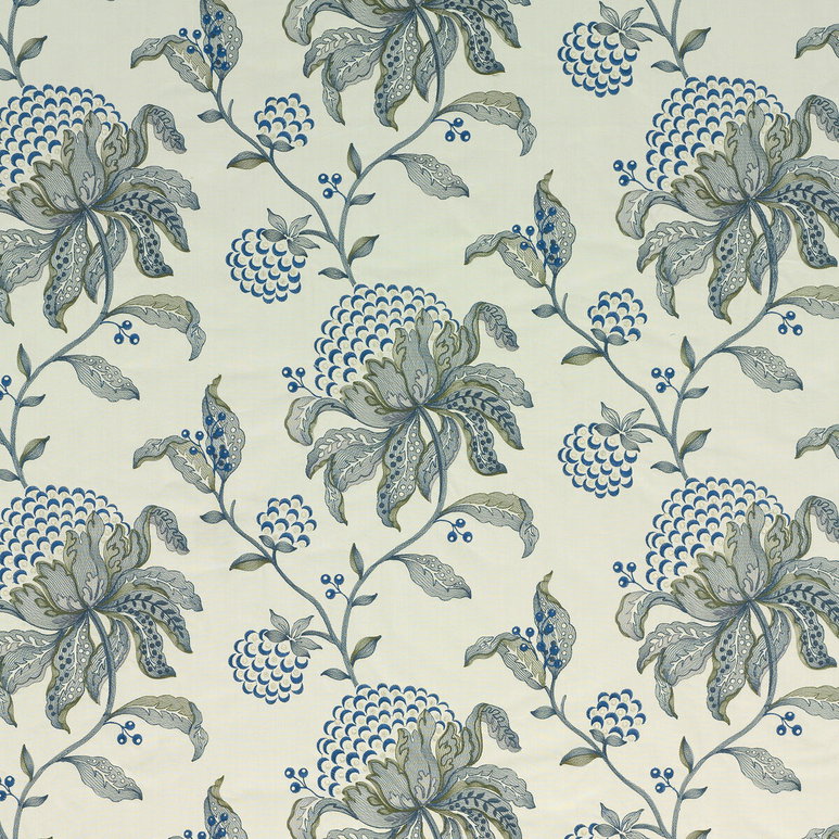 GP &amp; J Baker Silwood Indigo Fabric