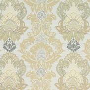 GP & J Baker Waterford Damask Bronze/Natural Fabric