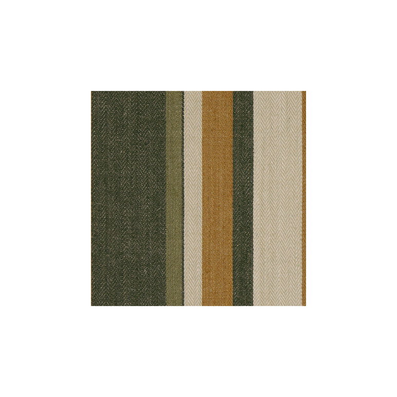 GP &amp; J Baker Drummond Stripe Gold/Sepia Fabric