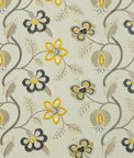 GP & J Baker Elvaston Graphite/Citron Fabric