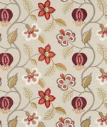 GP & J Baker Elvaston Red/Ivory