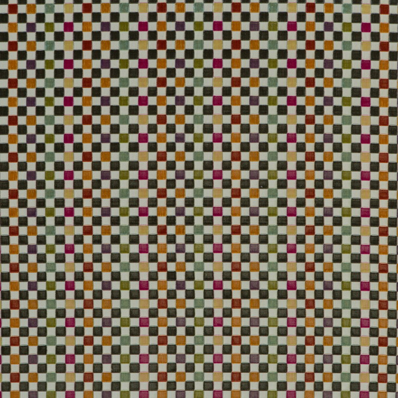 GP &amp; J Baker Clarendon Small Check Multi Fabric