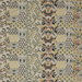 GP & J Baker Queen's Sampler Amber/Emerald Fabric
